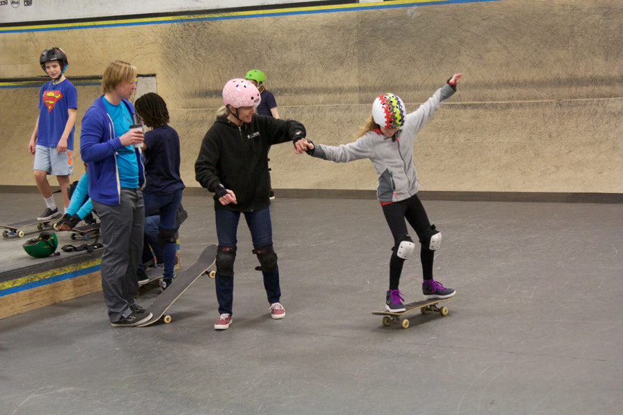 Skate Like A Girl at the Grotto