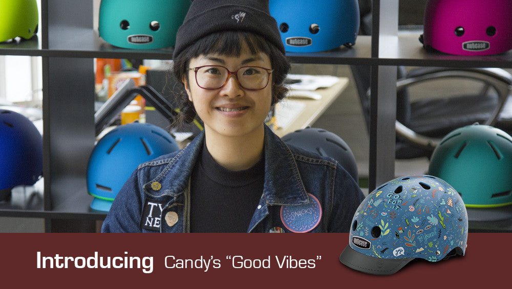 Good Vibes - Limited-Edition Unframed Helmet by Yan Yan "Candy" Ng