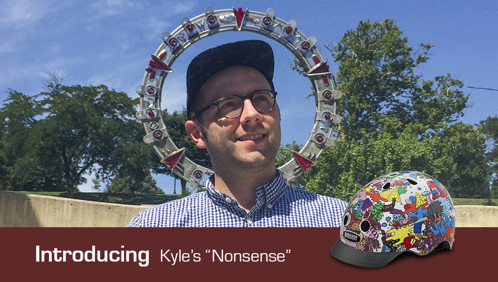 Nonsense - Limited-Edition Unframed Helmet by Kyle Confehr