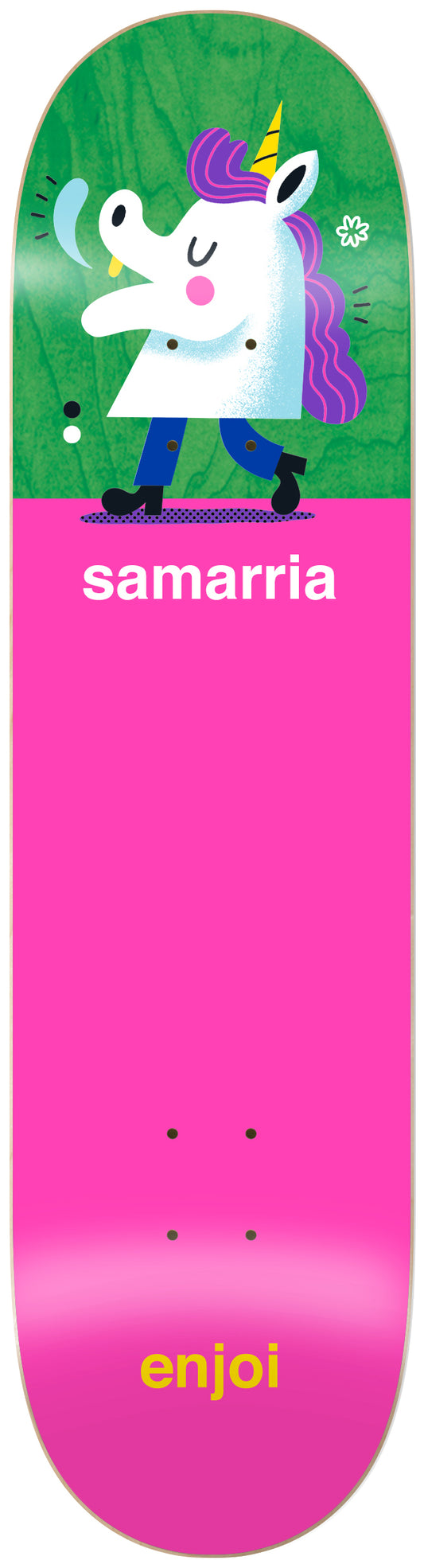 enjoi Decks Samarria High Waters R7 8.25 Skateboard Deck