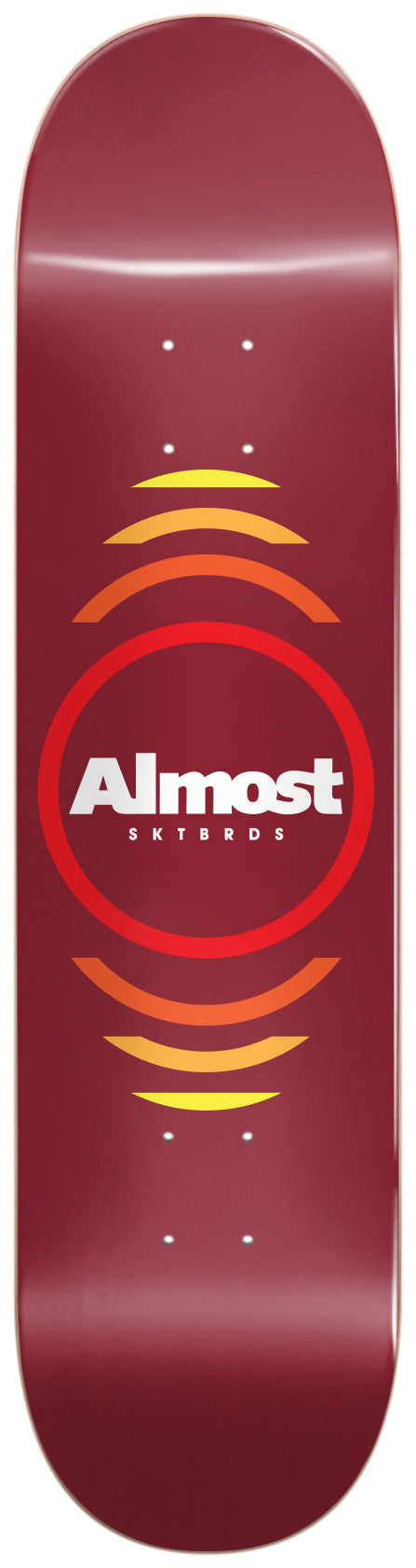 Almost Decks Reflex White 7.75 Skateboard Deck