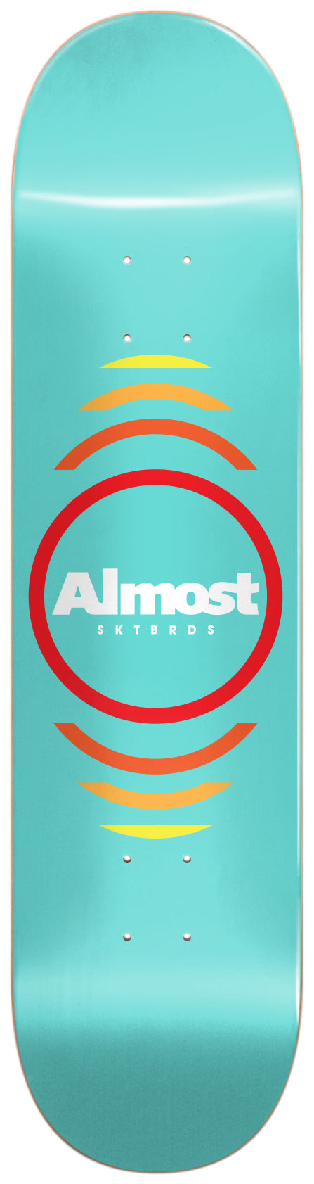 Almost Decks Reflex White 7.75 Skateboard Deck