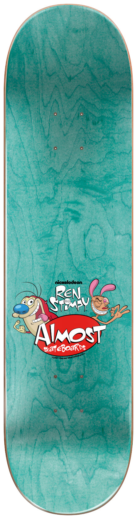 Almost Decks Yuri Ren & Stimpy Road Trip R7 8.0 & 8.375 Skateboard Deck