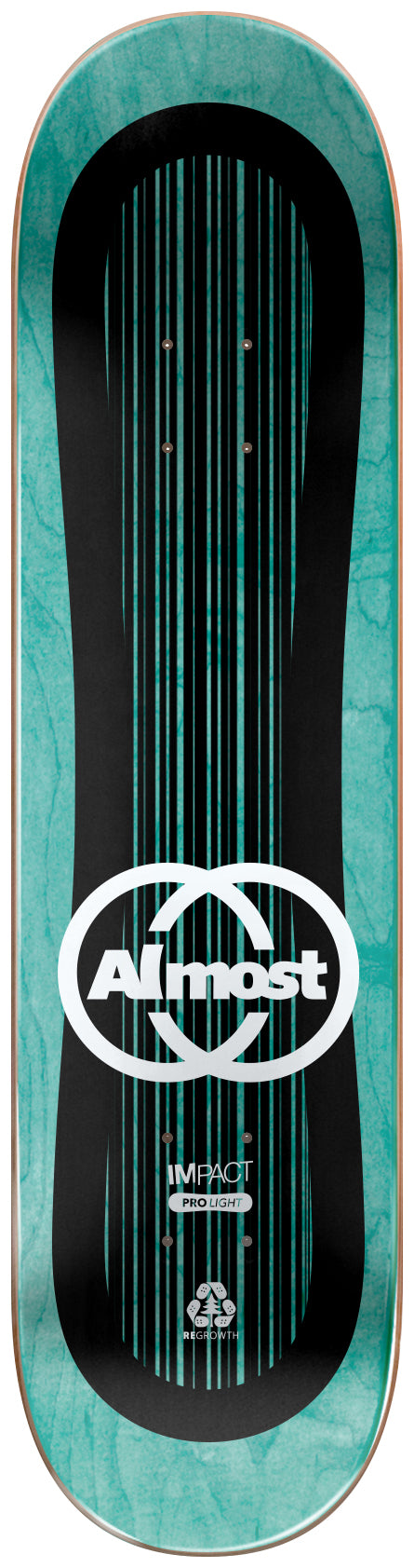 Almost Decks Yuri Bauhaus Impact Pro Light 8.375 Skateboard Deck