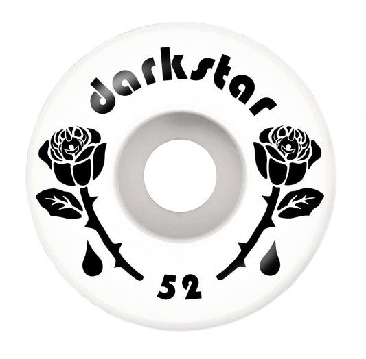 Darkstar Wheels Forty Black/White 52mm