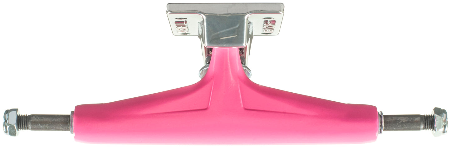 Tensor Trucks Aluminum Mirror Safety Pink/Raw Skateboard Trucks