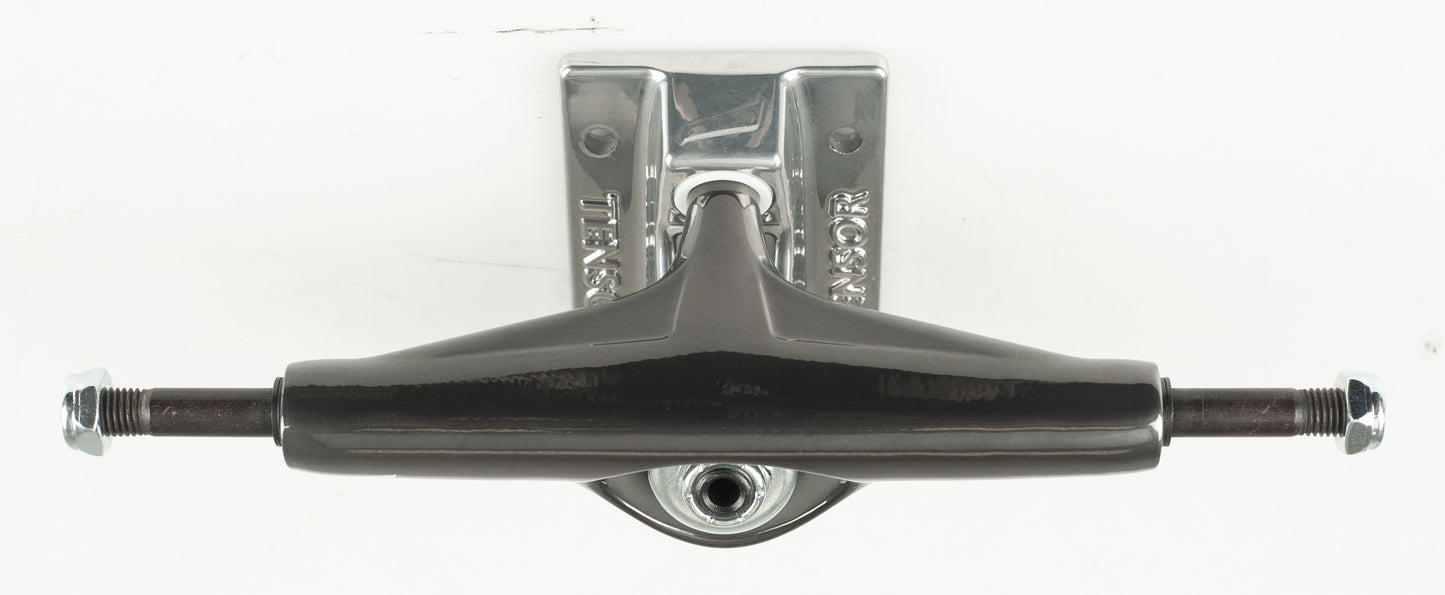 Tensor Trucks Mag Light Glossy Gunmetal/Silver Skateboard Trucks