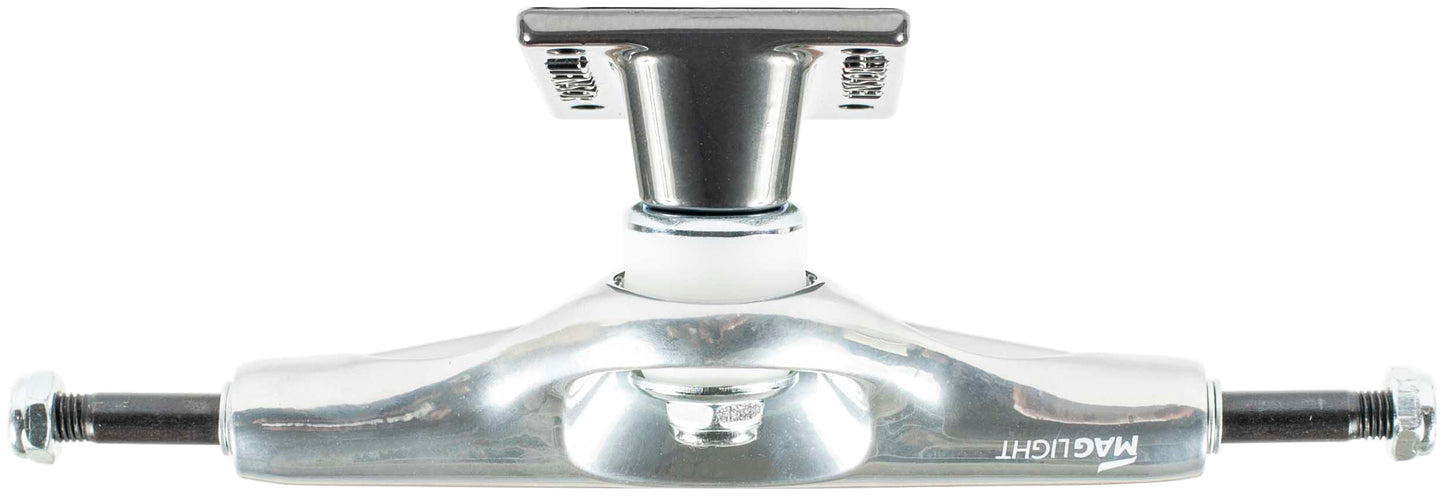 Tensor Trucks Mag Light Glossy White Gold/Gunmetal 5.25 & 5.5 Skateboard Trucks