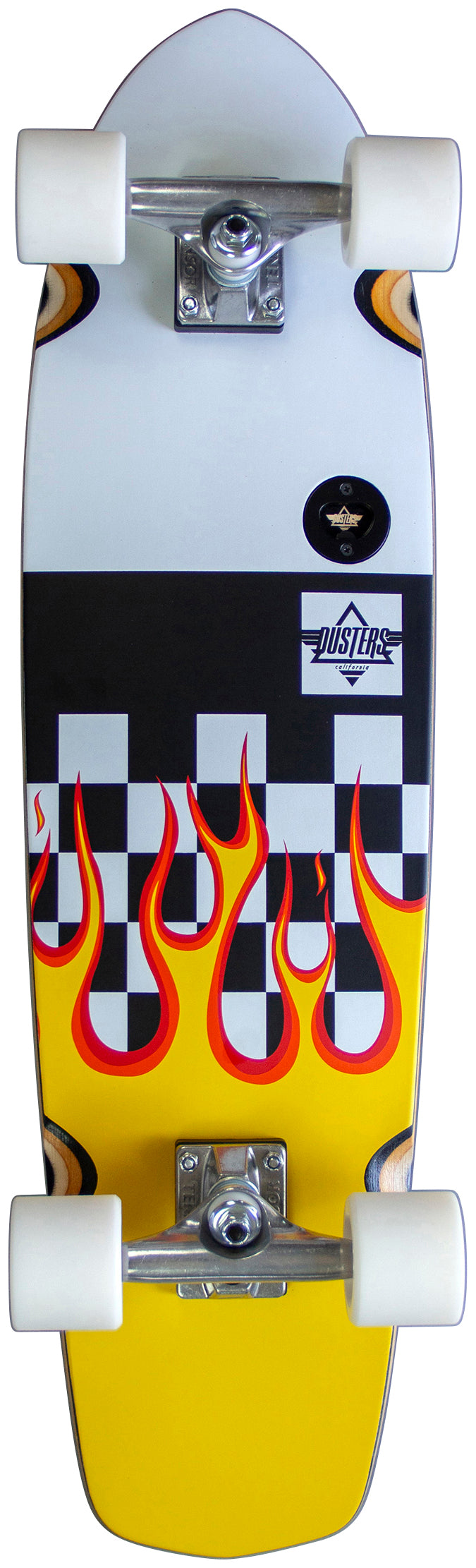 Dusters California 31" Flames Cruiser Skateboard