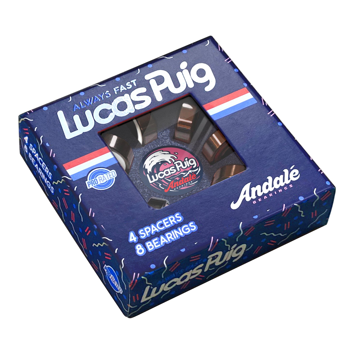 Andale Bearings Lucas Pro 8-Pack