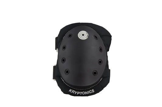 Kryptonics Pads Aggressive Knee/Elbow Pad Set Black 4Pk