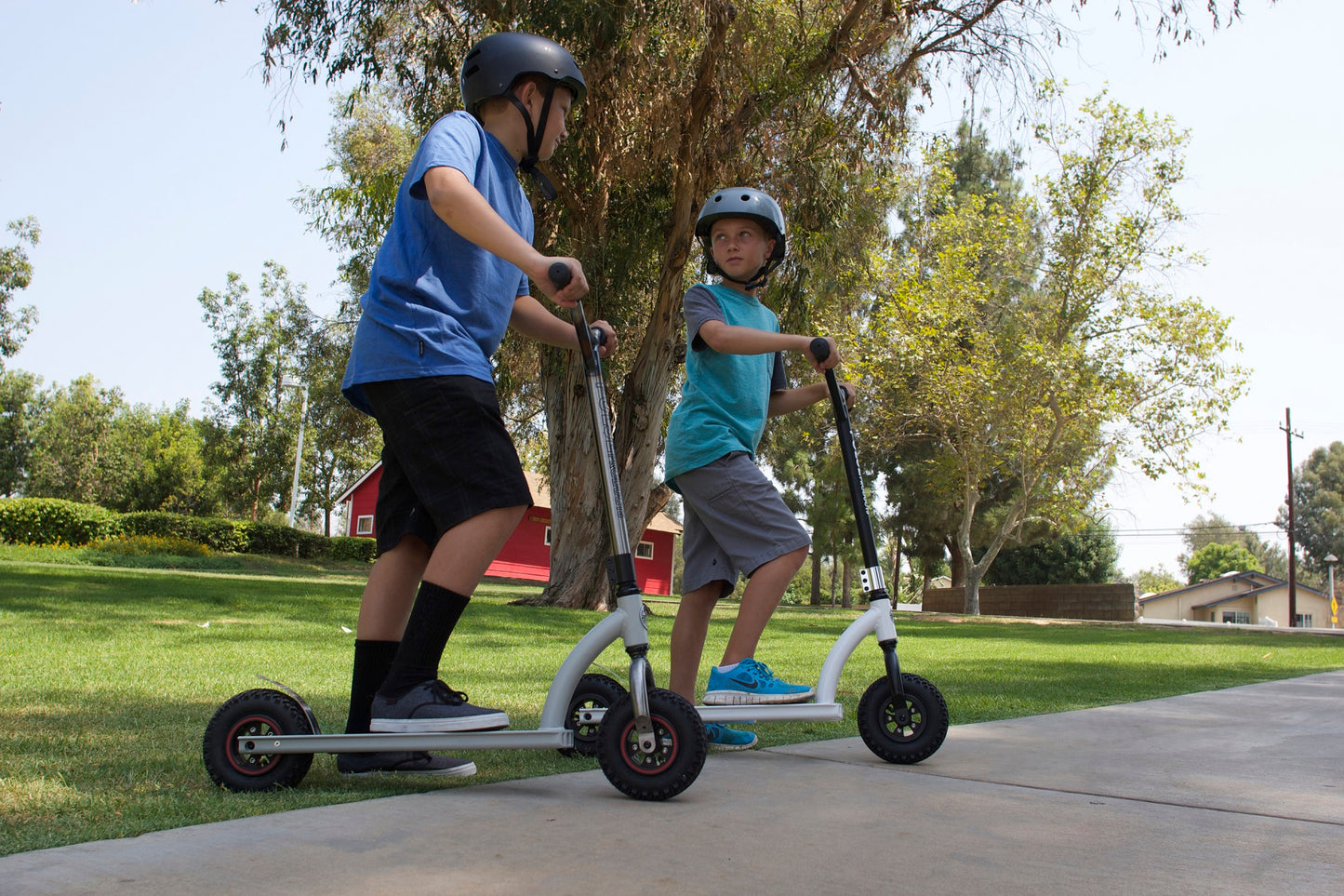 Pulse Scooters Kick Dx1 Scooter Black/Wht/Red