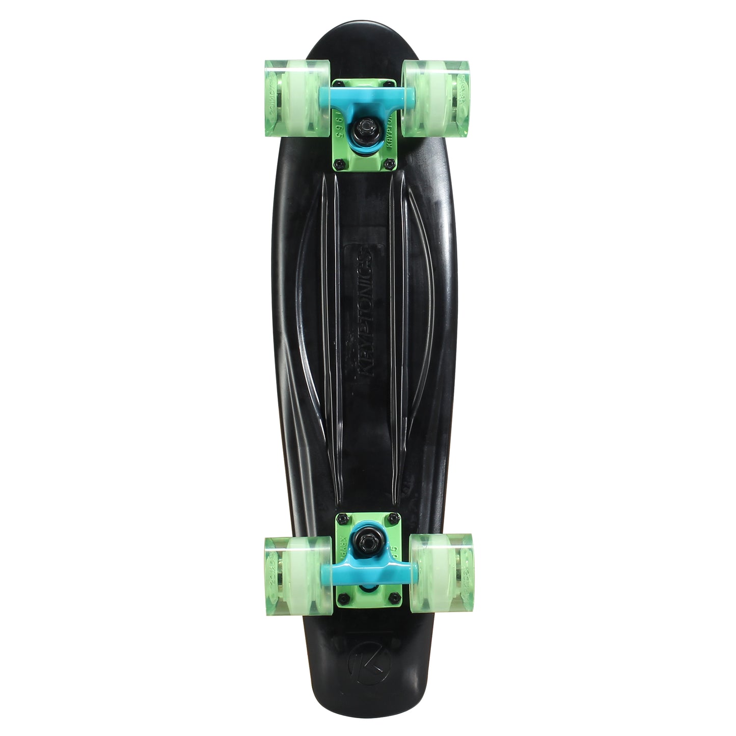 Kryptonics Completes 22.5" Torpedo Black Green Blue