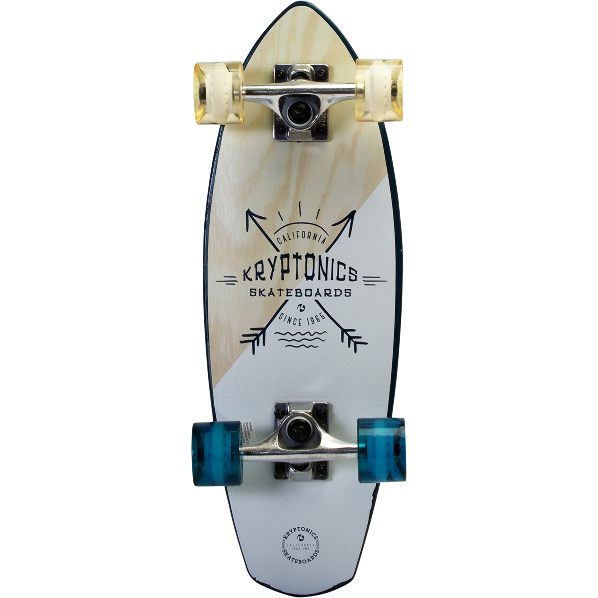 Kryptonics Completes 23" Mini Fat Cruiser True Blue 4-Pk