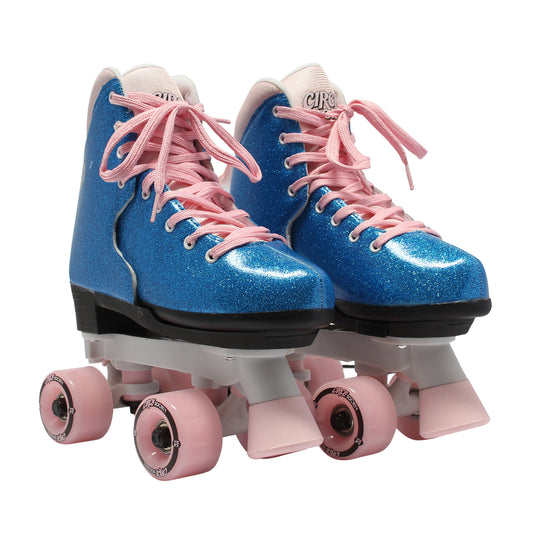 Circle Society Skates Adjustable Bling Bubble Gum - Size 3-7K