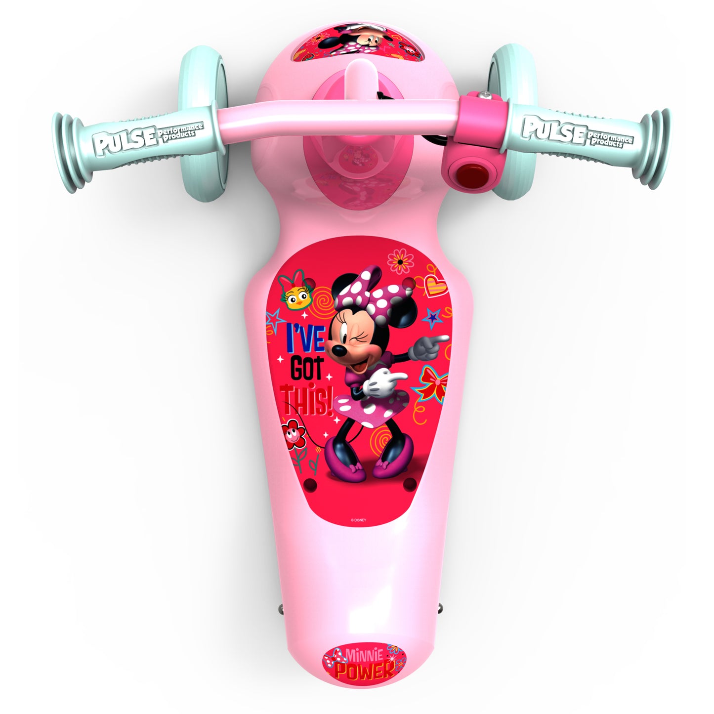 Playwheels Scooters Electric Safe Start w/Overbox Minnie