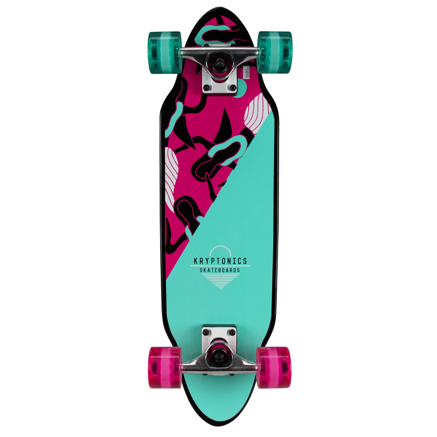 Kryptonics Completes 26" Mini Cutaway Cruiser Skb Mermaids 2Pk