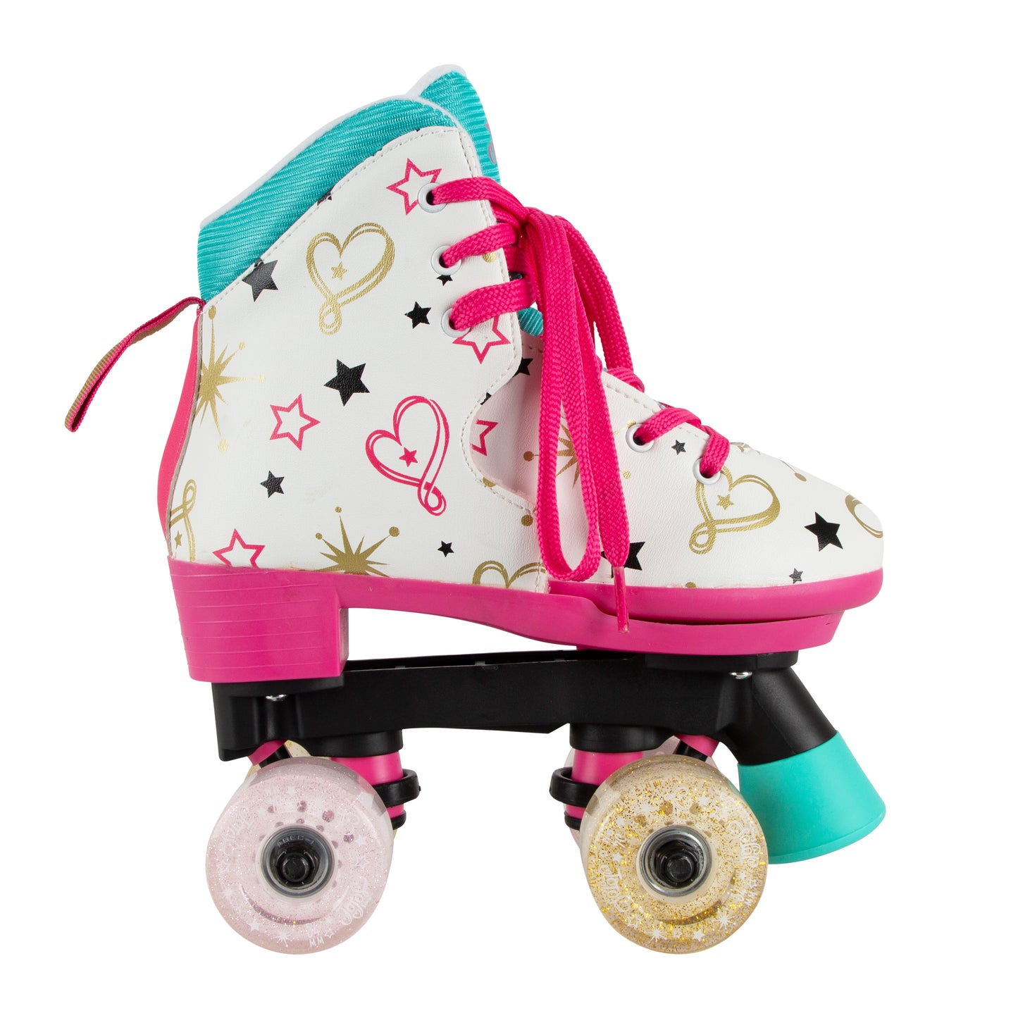 Circle Society Adjustable Jojo Party In Pink Skate - 12-3K, 2-Pack