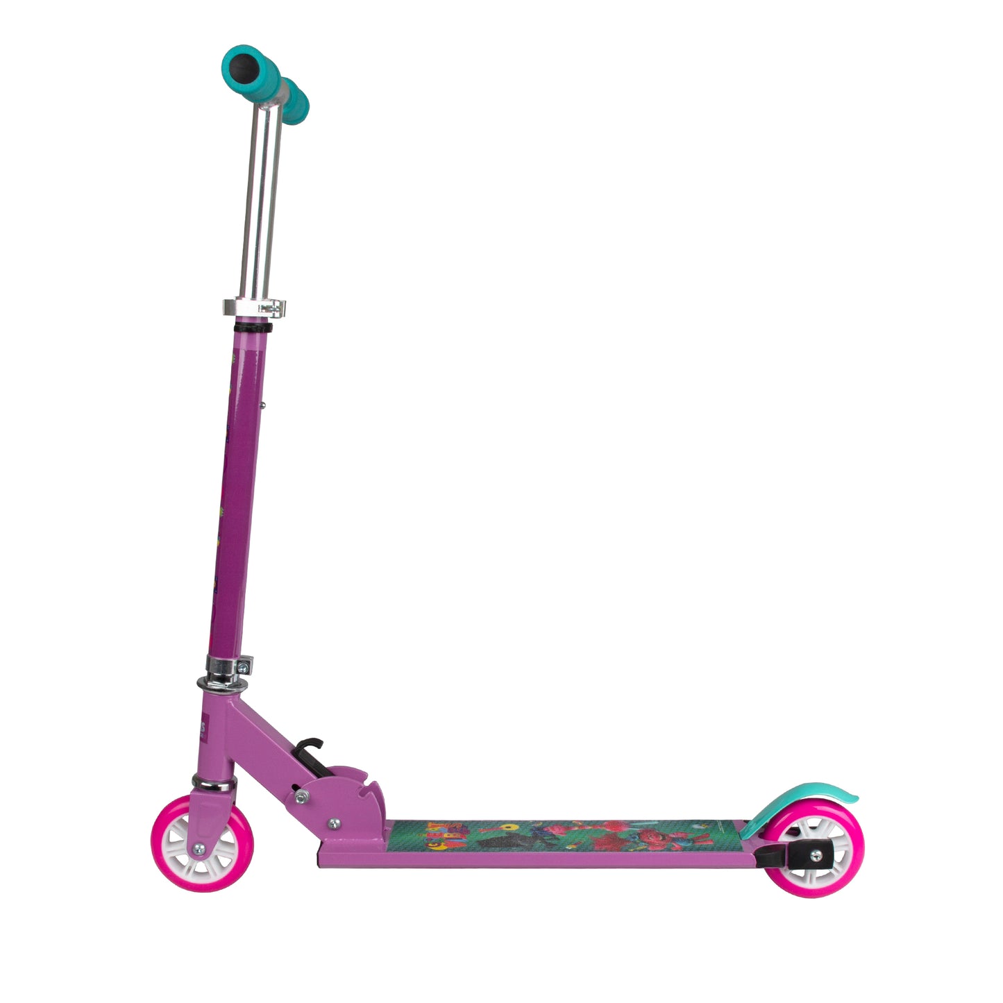 Playwheels Scooters 2-Wheel Aluminum Folding Trolls World Tour