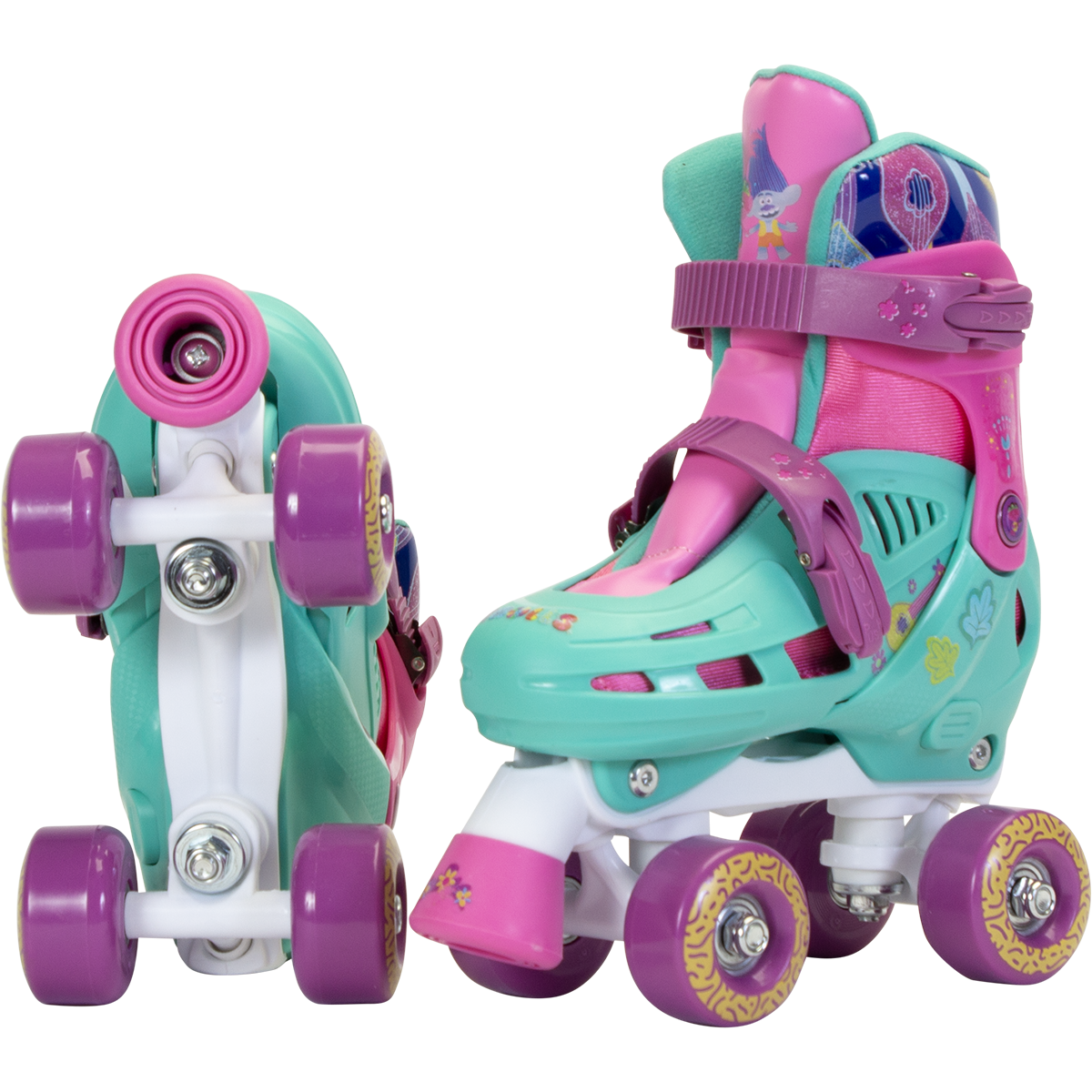 Playwheels Skates Adjustable Trolls World Tour v1 - Size 10-13K