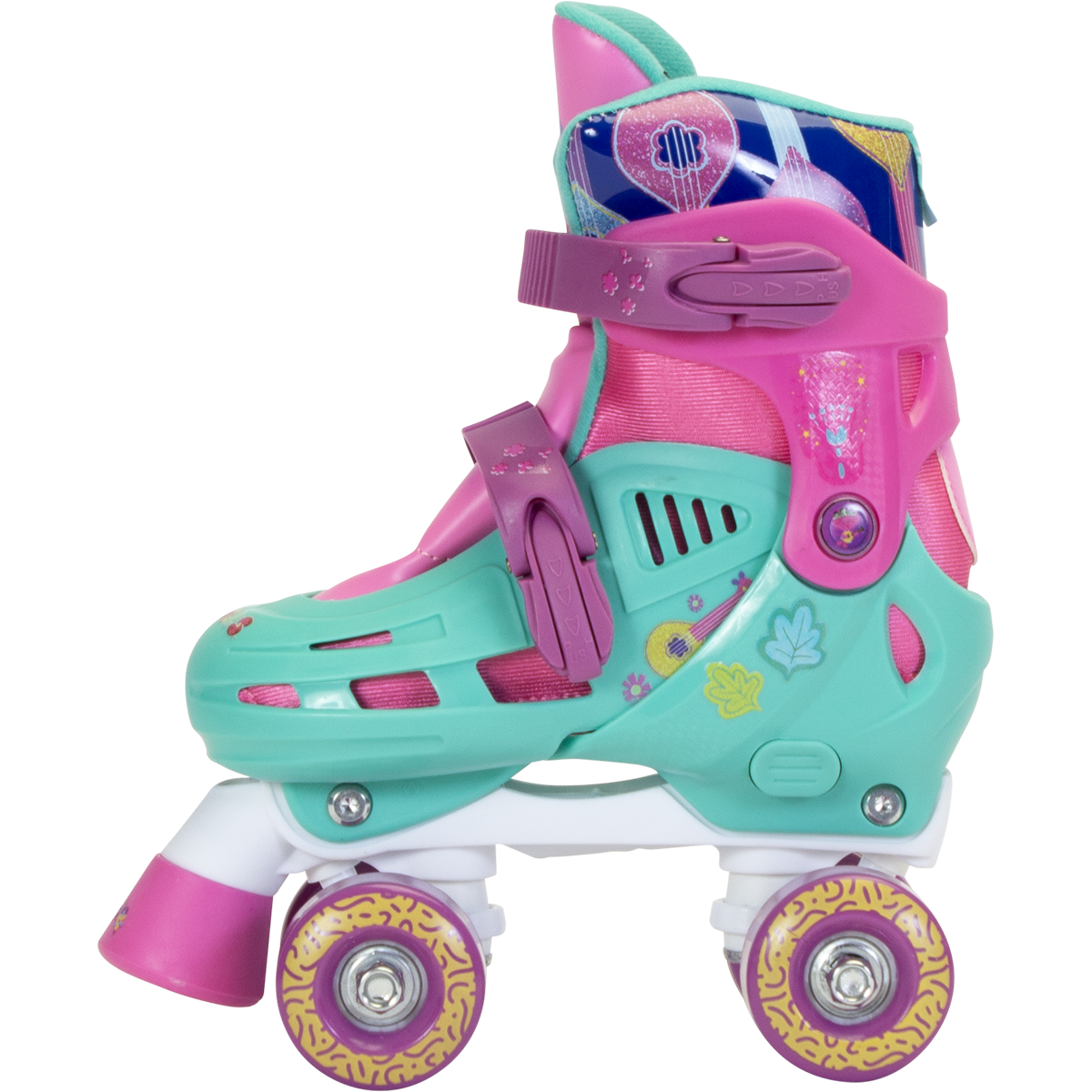 Playwheels Skates Adjustable Trolls World Tour v1 - Size 10-13K