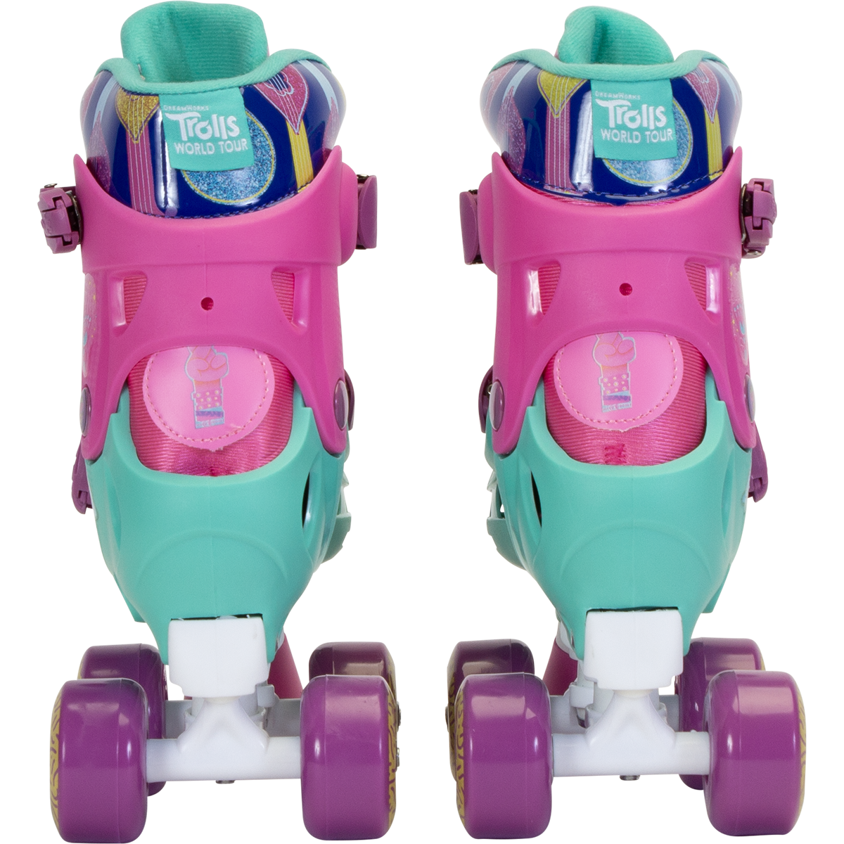 Playwheels Skates Adjustable Trolls World Tour v1 - Size 10-13K