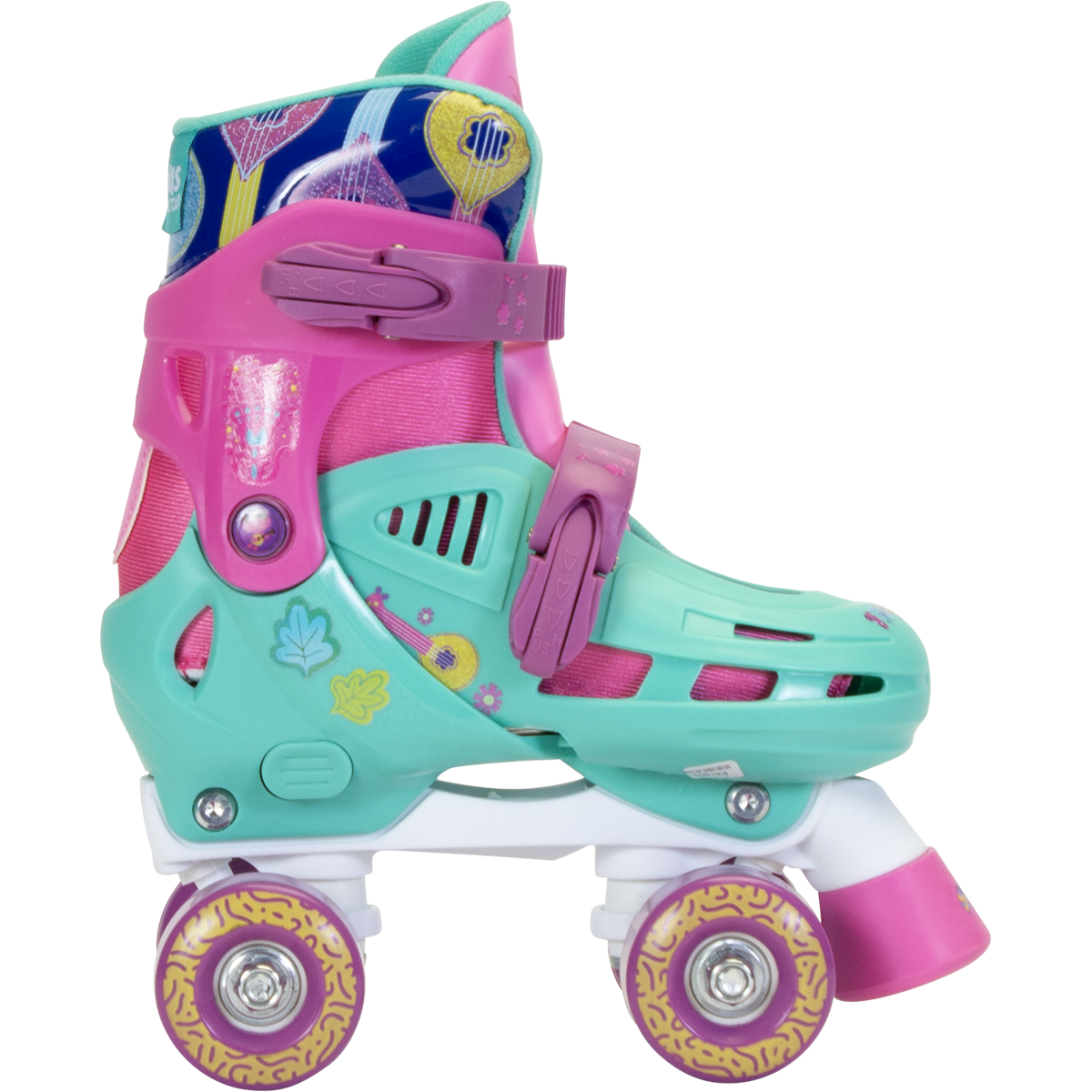 Playwheels Skates Adjustable Trolls World Tour v1 - Size 10-13K