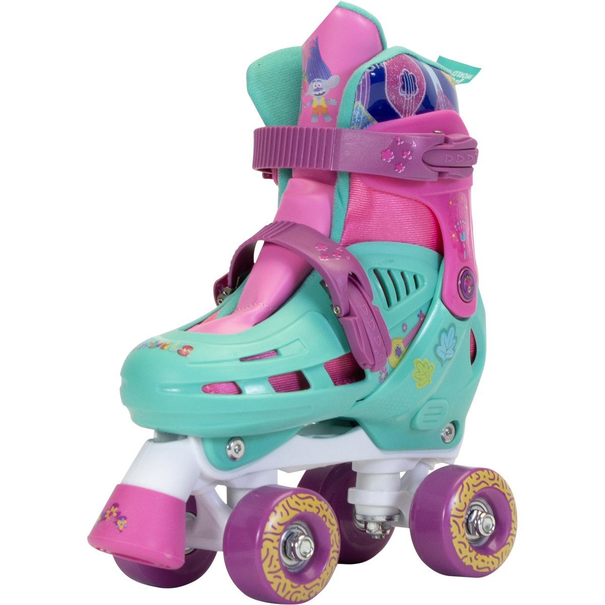 Playwheels Skates Adjustable Trolls World Tour v1 - Size 10-13K