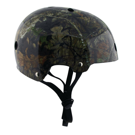 Playwheels Helmets Mossy Oak Cert Multi-Sport YTH Helmet Break Up Country Size 5+