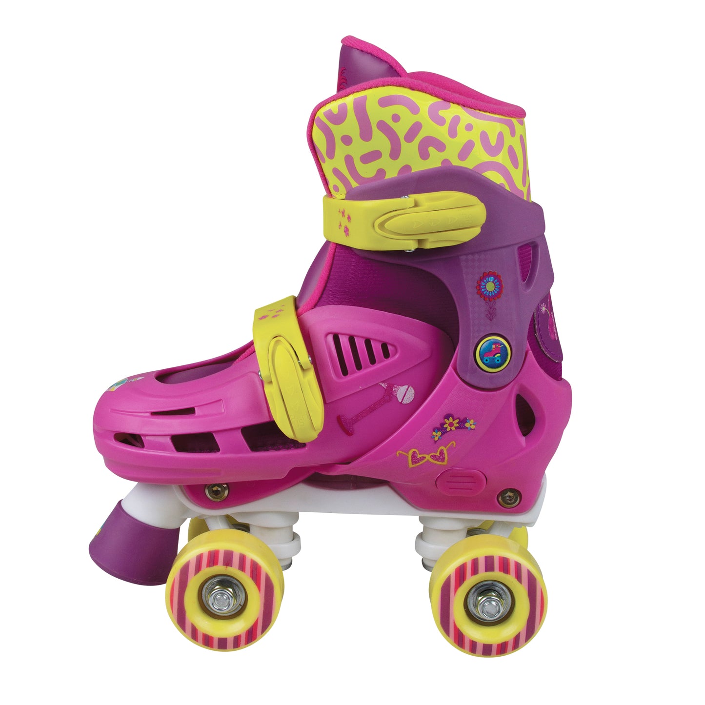 Playwheels Skates Adjustable Trolls World Tour v2 - Size 10-13K