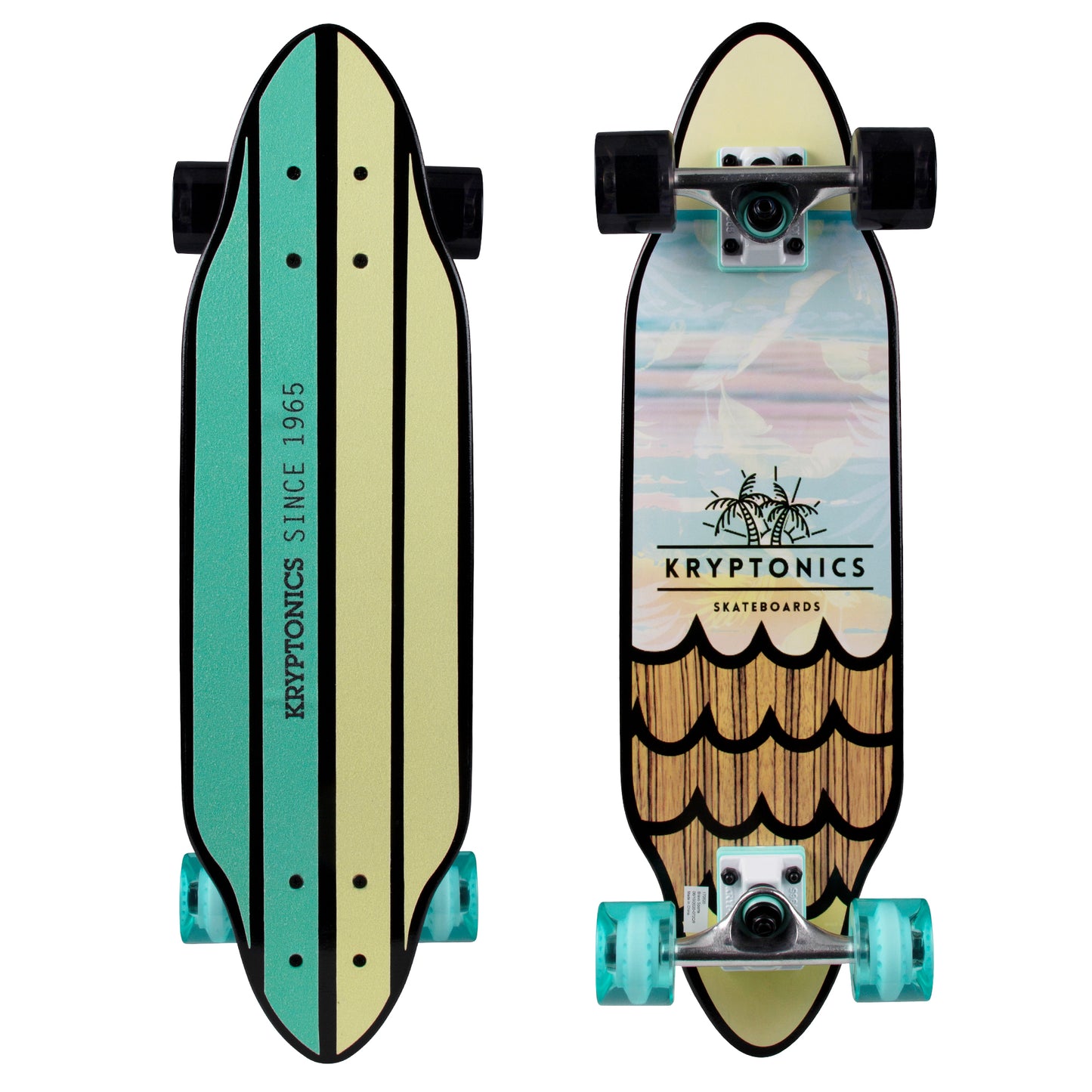 Kryptonics Completes 26" Mini Cutaway Cruiser Skb Lite As A Feather 1Pk