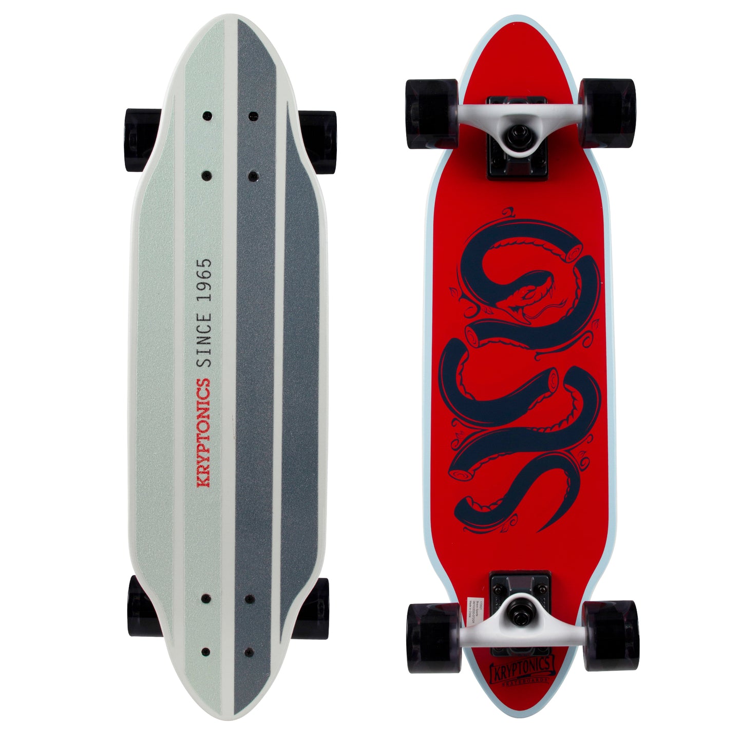 Kryptonics Completes 26" Mini Cutaway Cruiser Skb Snaked 1Pk