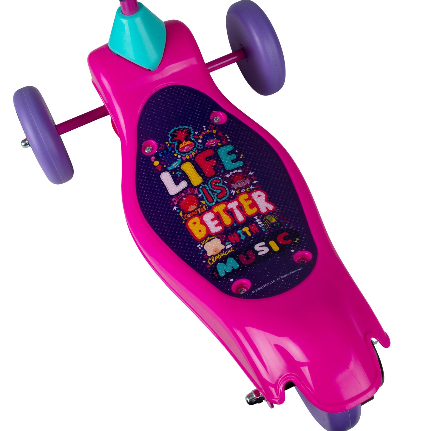 Playwheels Scooters Electric Safe Start Trolls World Tour 2.0