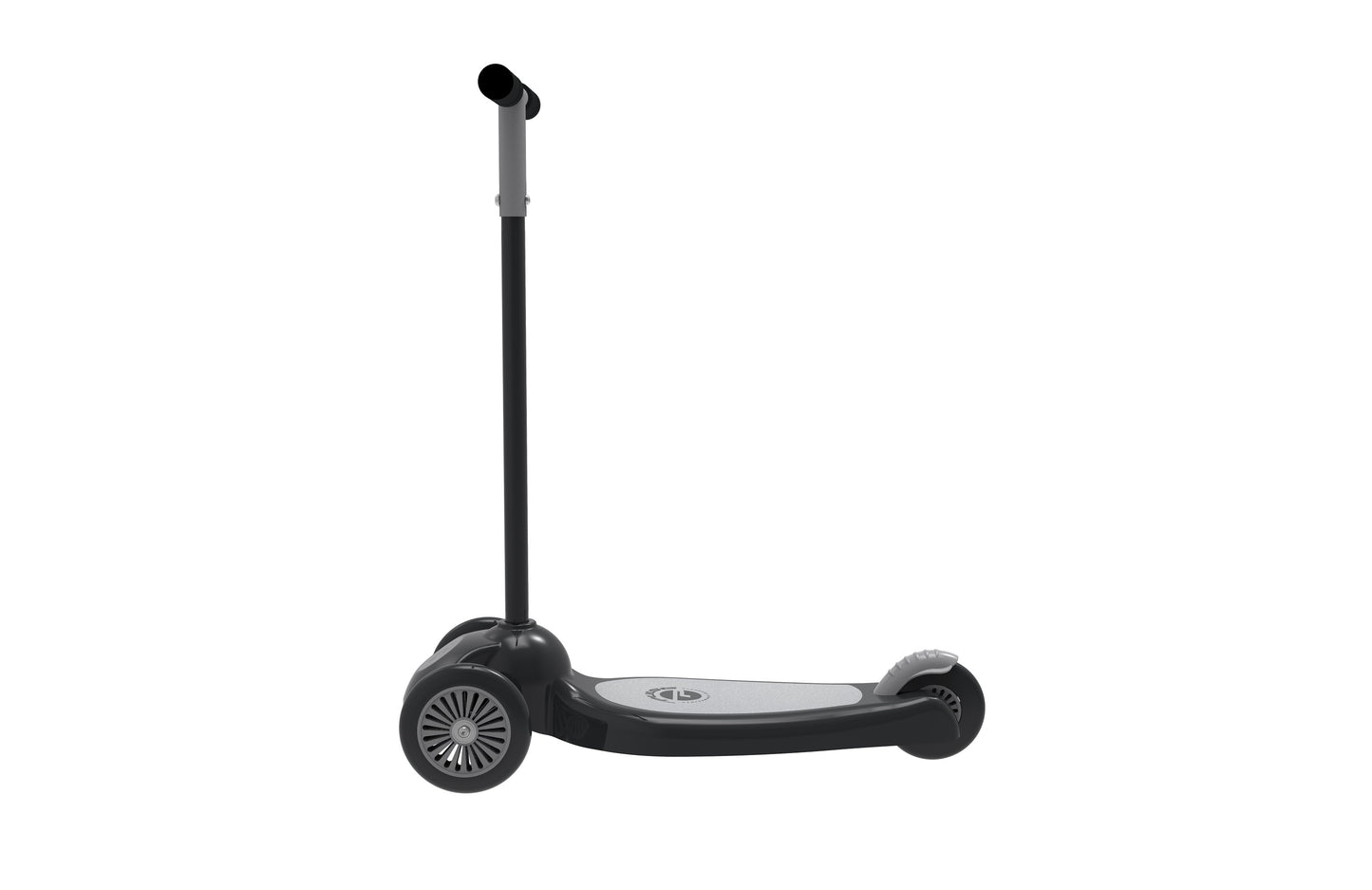 Pulse Scooters Kick 3-Wheel Leaning Scooter Black/Grey