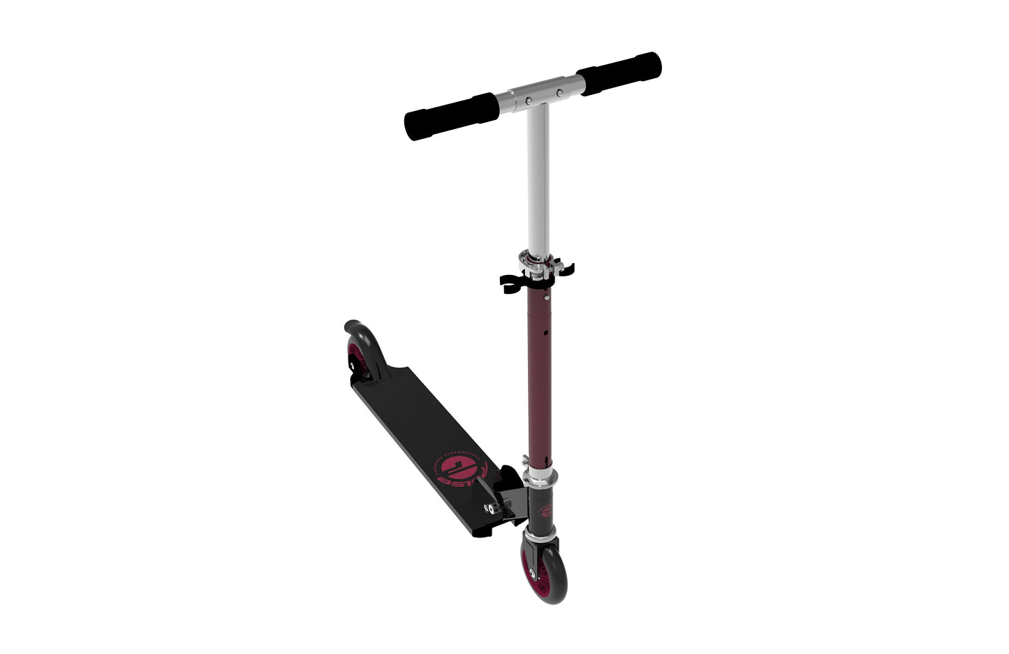 Pulse Scooters 2-Wheel Aluminum Folding Red/Black