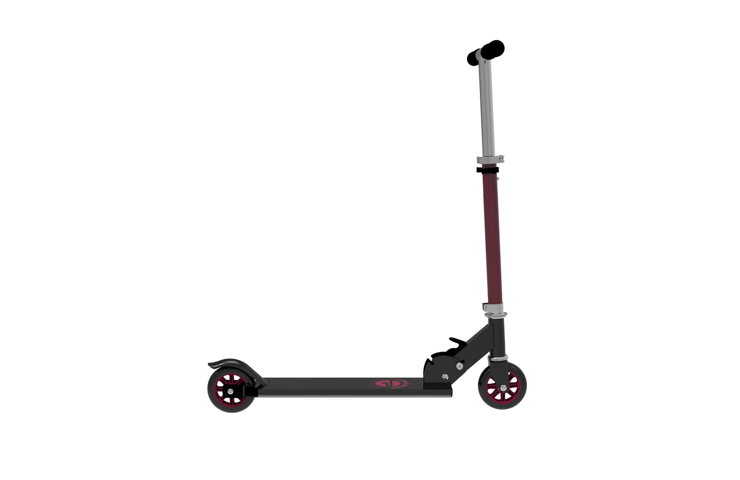 Pulse Scooters 2-Wheel Aluminum Folding Red/Black