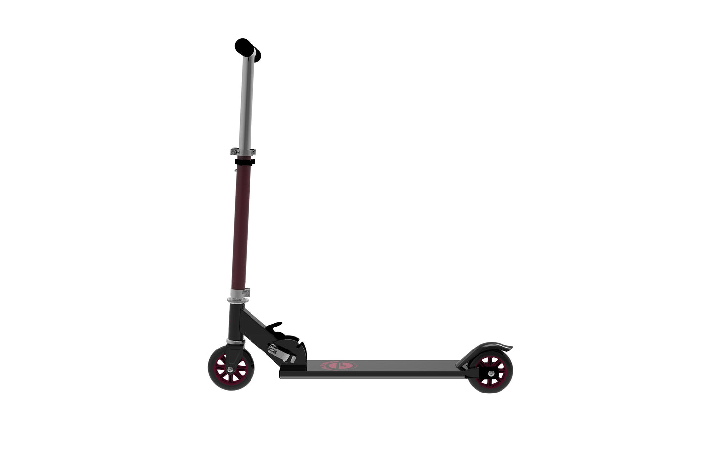 Pulse Scooters 2-Wheel Aluminum Folding Red/Black