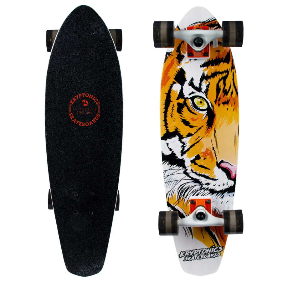 Kryptonics Completes 28" Cruiser Board Tiger Eye