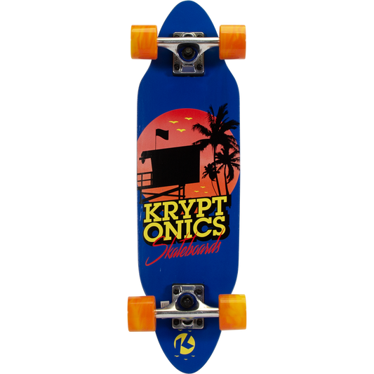 Kryptonics Completes 26" Mini Cutaway Cruiser Skb Graphic A 2Pk