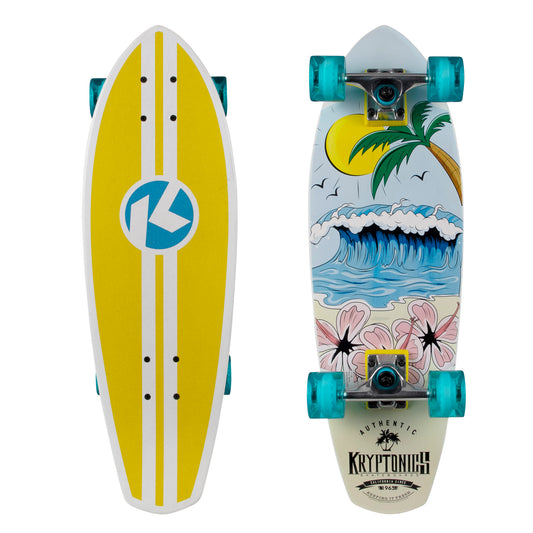 Kryptonics Completes 27" Cruiser Board Skb Pupakea 2Pk