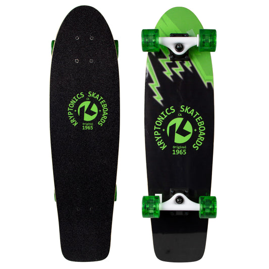 Kryptonics Completes 30" Cruiser Board W/Self Power Lights Skb Volter 2Pk