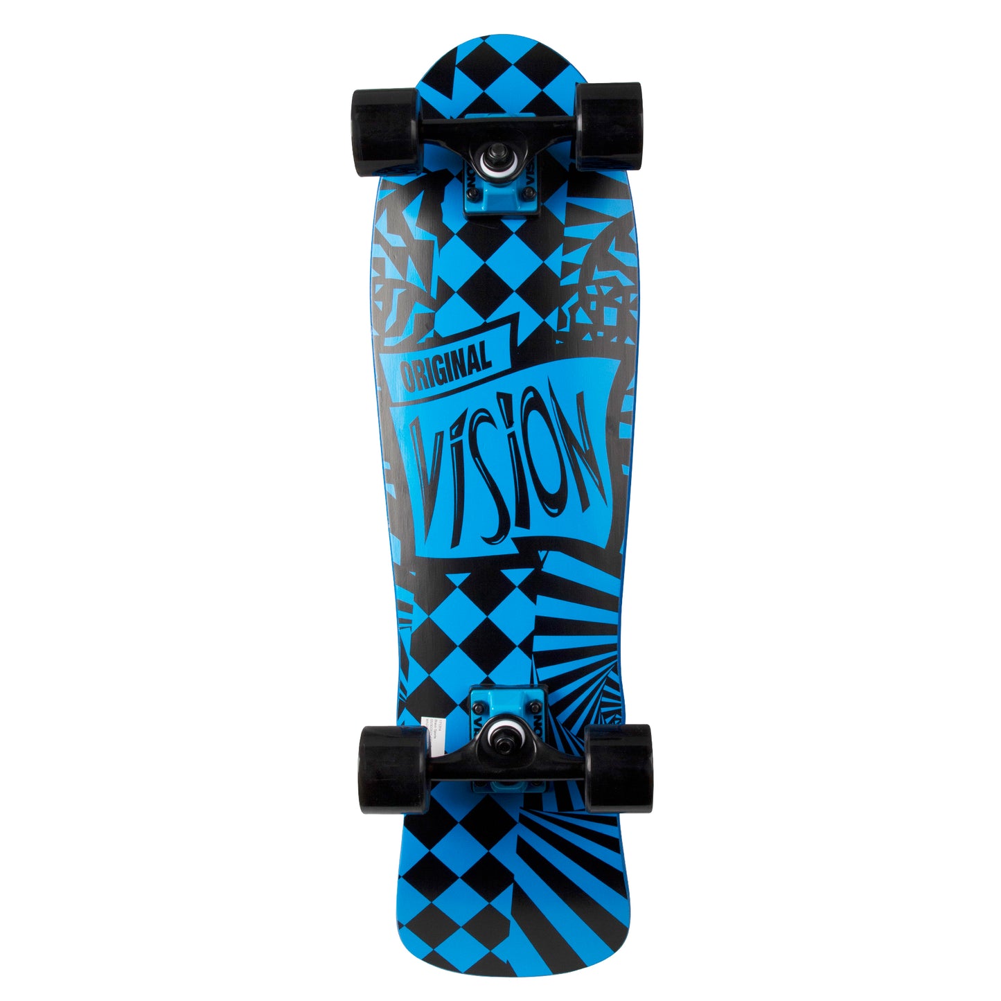 Vision Completes 28" Mini Cruiser Blue