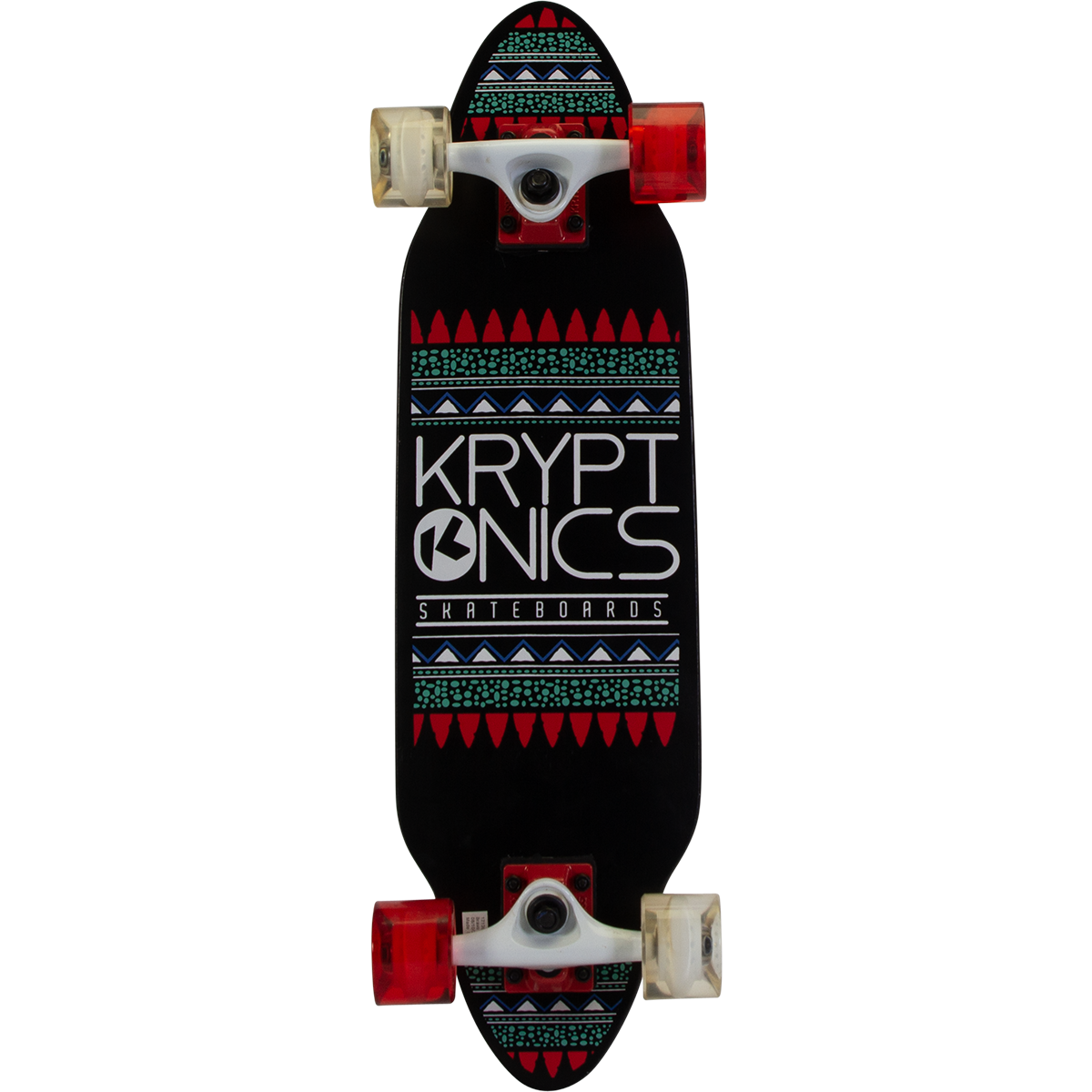 Kryptonics Completes 26" Mini Cutaway Cruiser Skb Tracked 2Pk