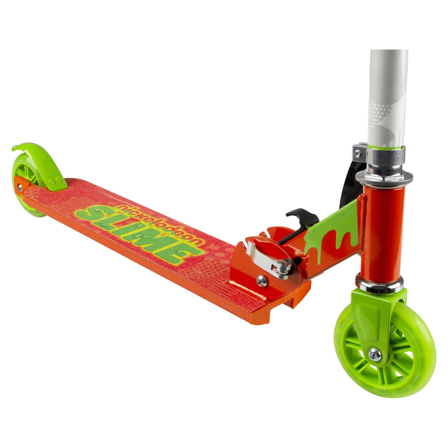 Playwheels Scooters 2-Wheel Aluminum Folding Slime Liquid Deck W/Squish Grips