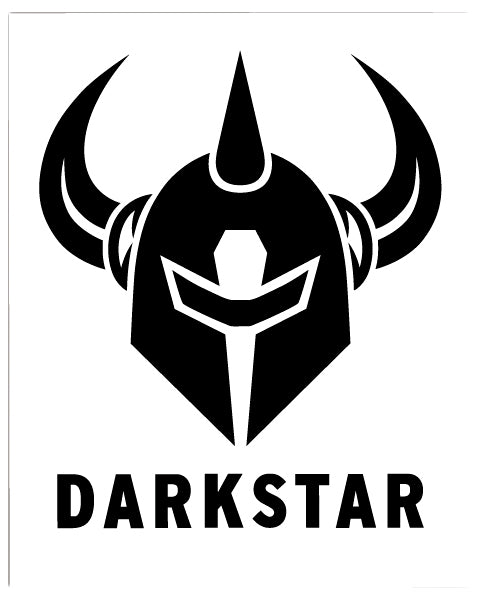 Darkstar Stickers Logo Black 10-Pack