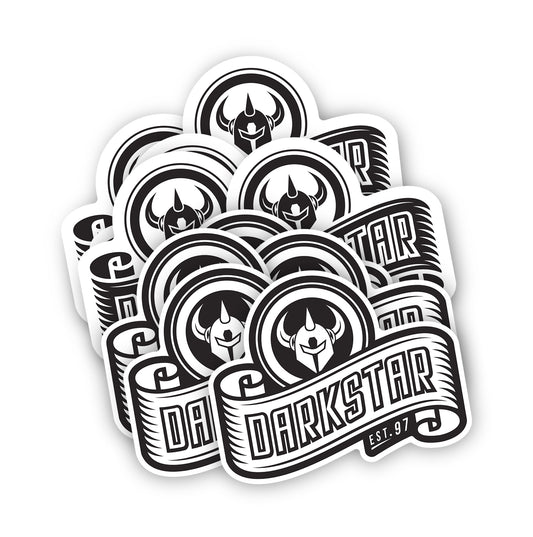 Darkstar Stickers Arc Logo Decal 10-Pack