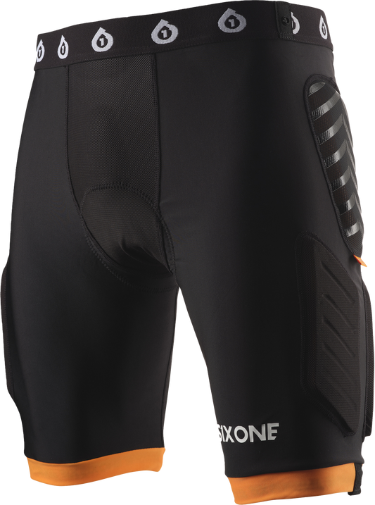 661 Body Protection Evo Compression Short With Chamois Black