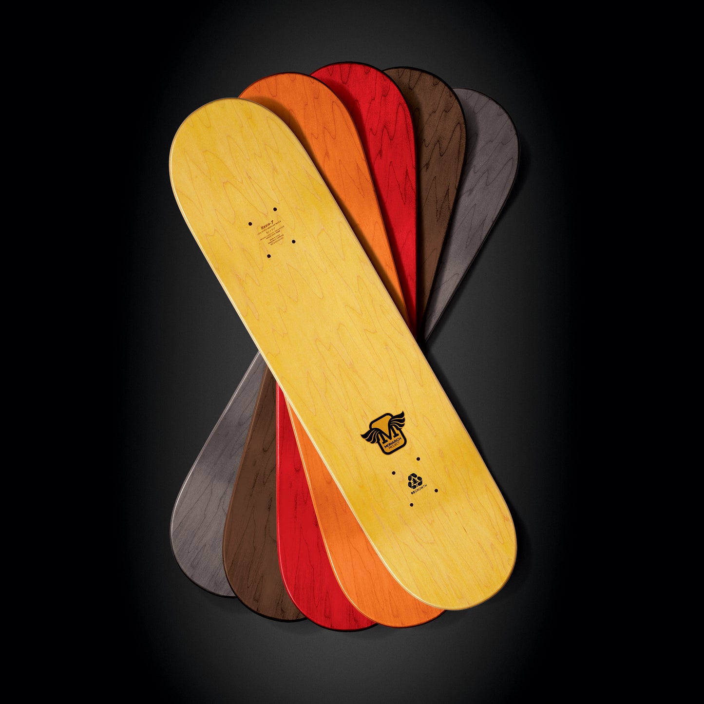 Monarch Project Decks Bufoni Horus Gold R7 8.0"