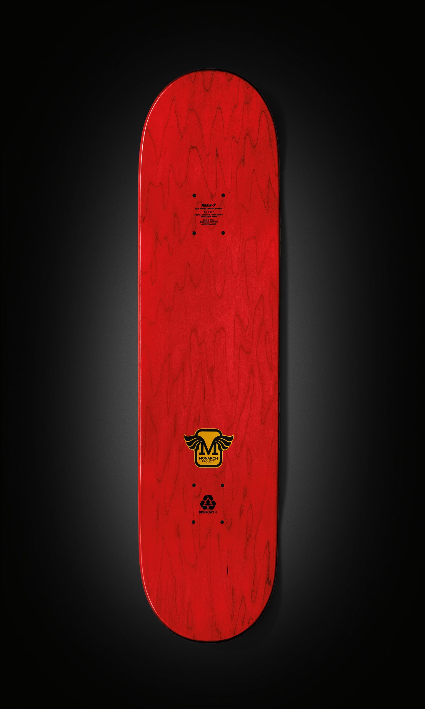 Monarch Project Decks Bufoni Horus Gold R7 8.0"