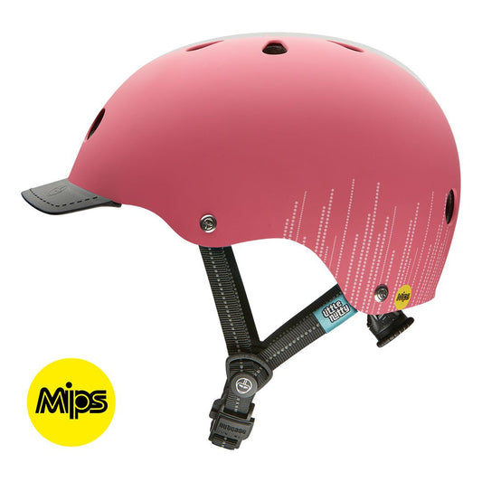 Pink Bubbles w/MIPS (Little Nutty) Street Helmet